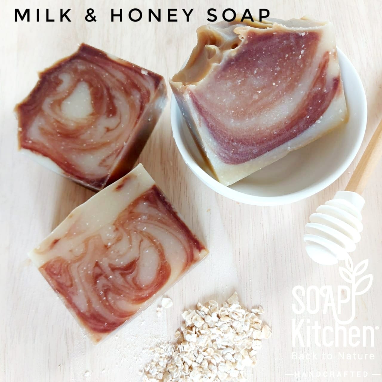 oats milk and honey soap