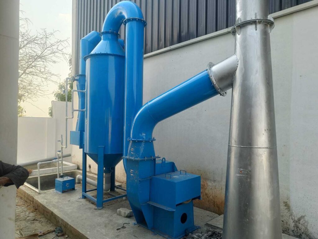 Wet-Scrubber-System-for-Zinc-melting-Furnaces-fumes-cleaning