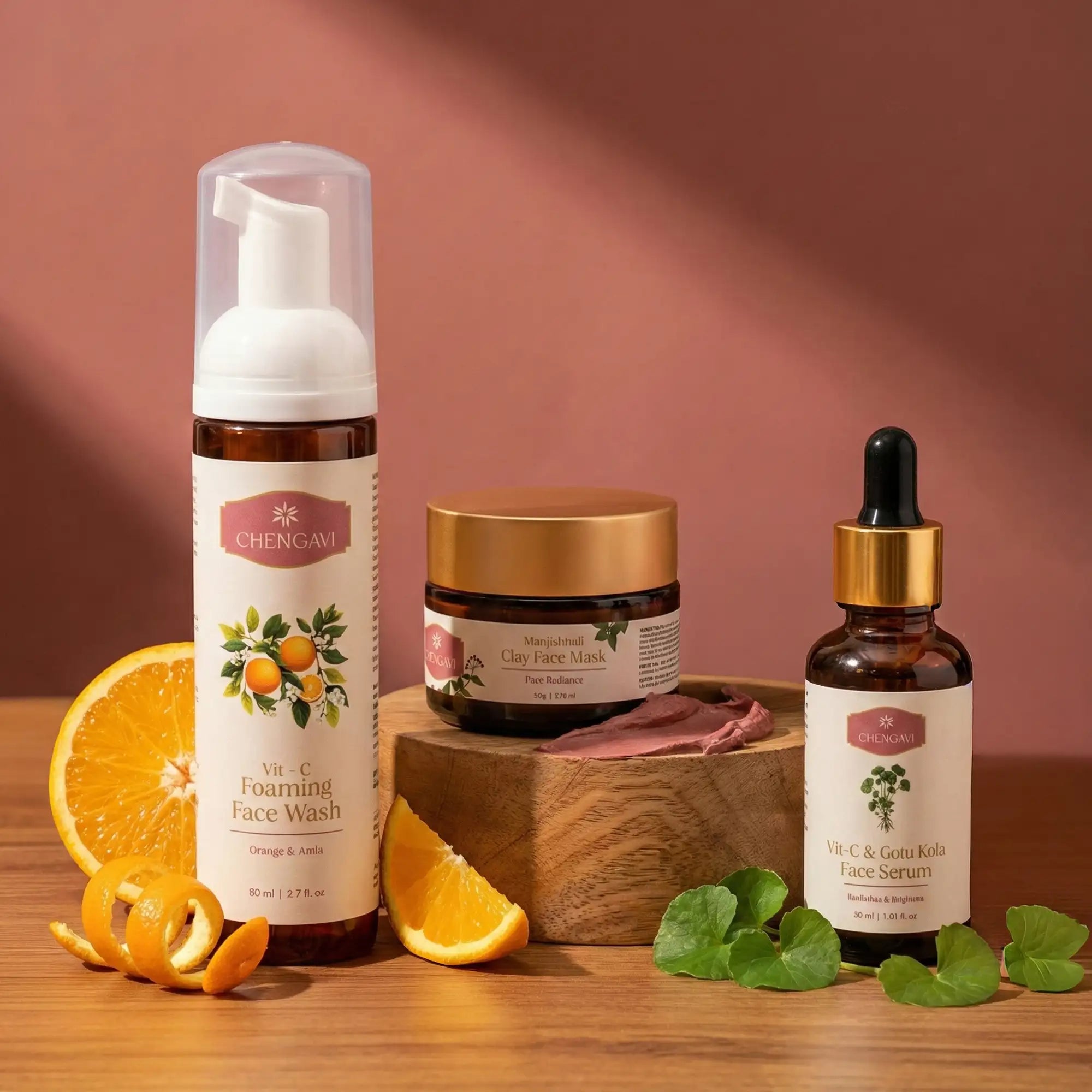 Chengavi Glow Ritual Combo — Ayurvedic Skincare