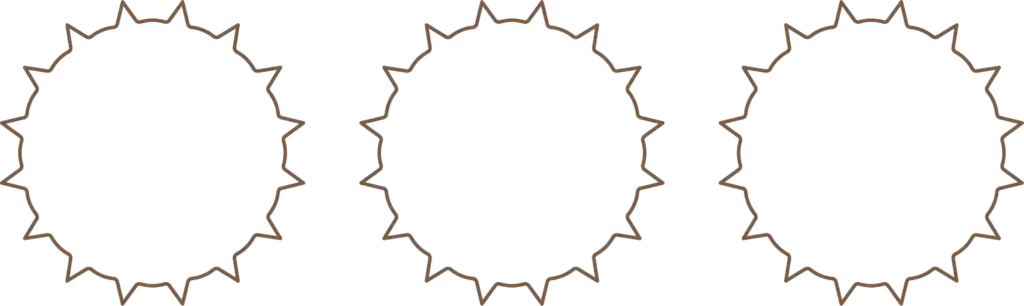 Earthrings beverage can rings pattern