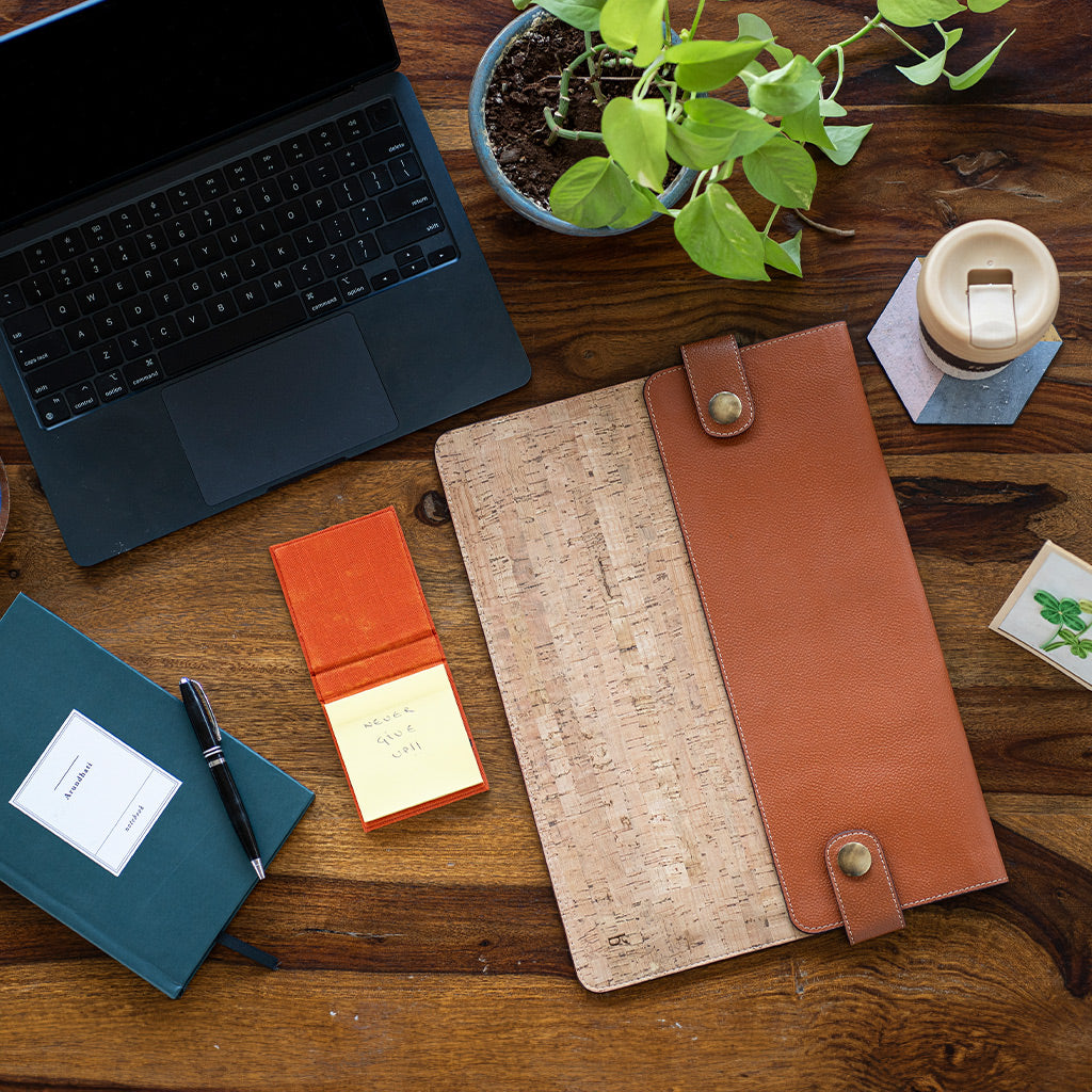 Studio Beej Banofi Cork Laptop Sleeve
