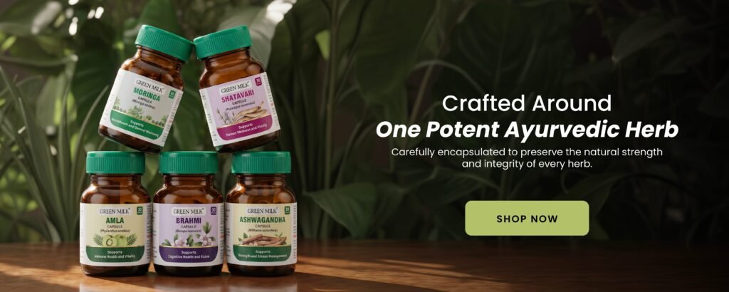 Green Milk Concepts Ayurvedic herbal products