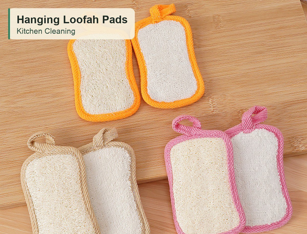LoofahB2B - natural loofah kitchen scrubbers
