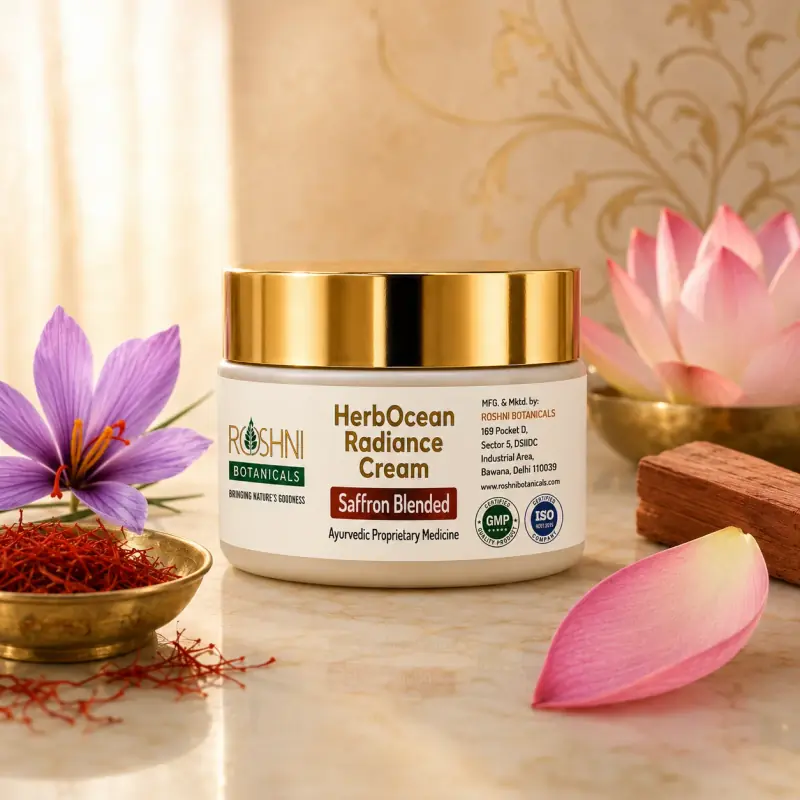 Roshni Botanicals Radiance Cream Ayurvedic skincare
