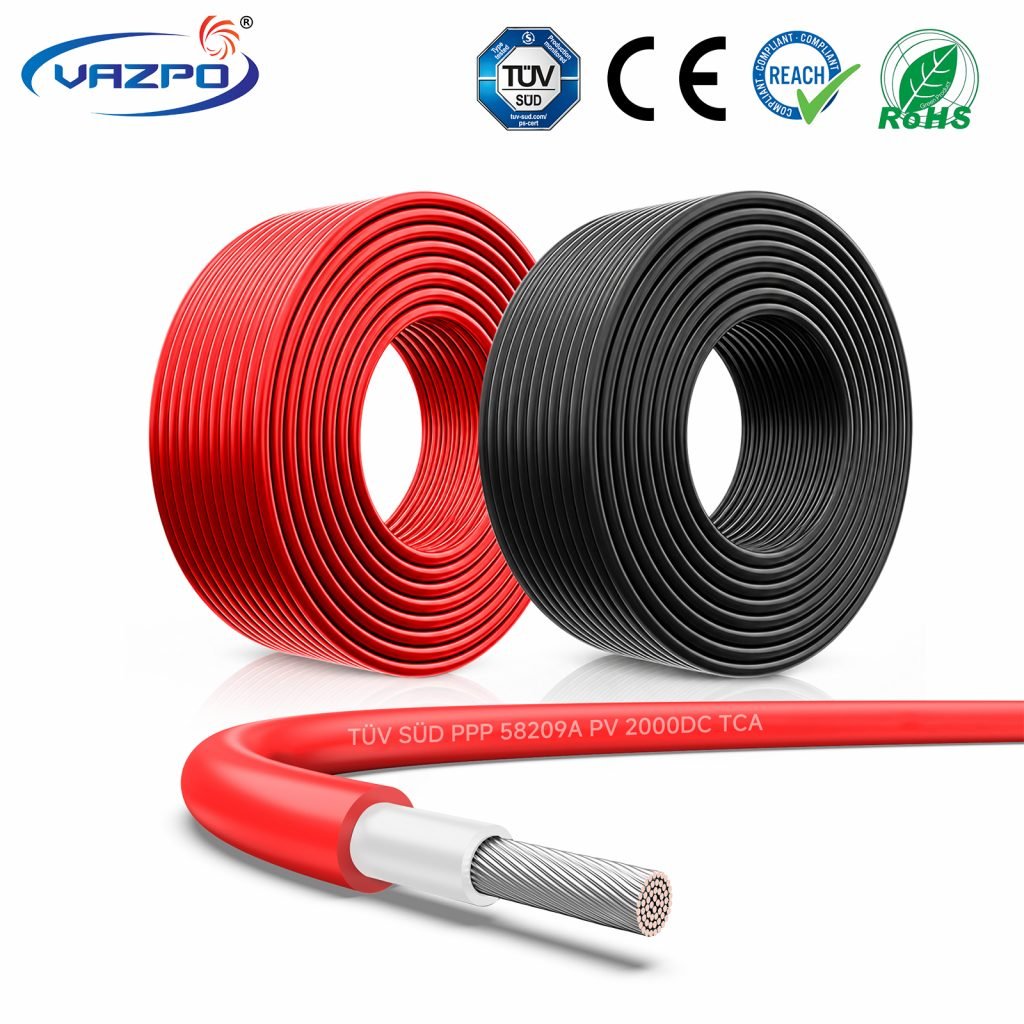 Foshan Vazpo PV 2000DC TCA solar PV cable