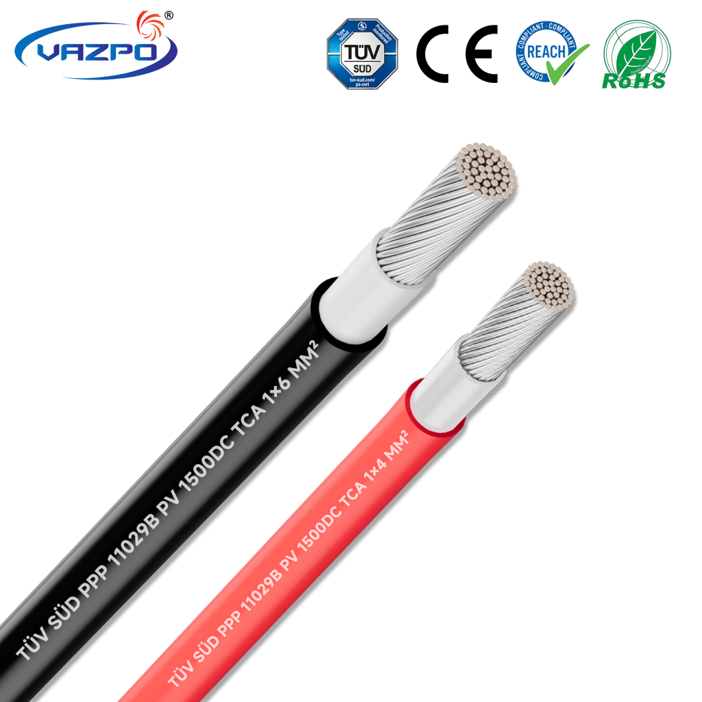 Foshan Vazpo PV 1500DC TCA solar cable