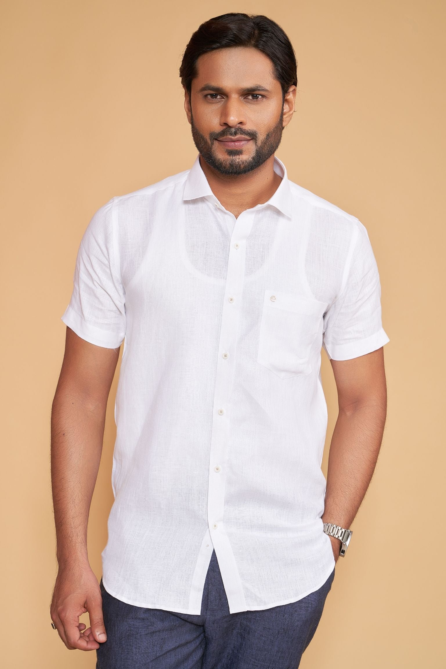 The Hemp Studio pure hemp minimalist shirt